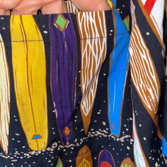 Kahala John Severson Mens Shirt Size XL Multicolor Surfboards Hawaiian - Picture 5 of 11